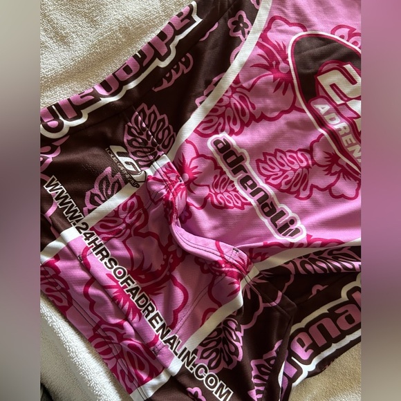 Pink and Brown Cycling Jersey - Picture 6 of 6